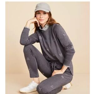 Gray Zodiac Lounge Set